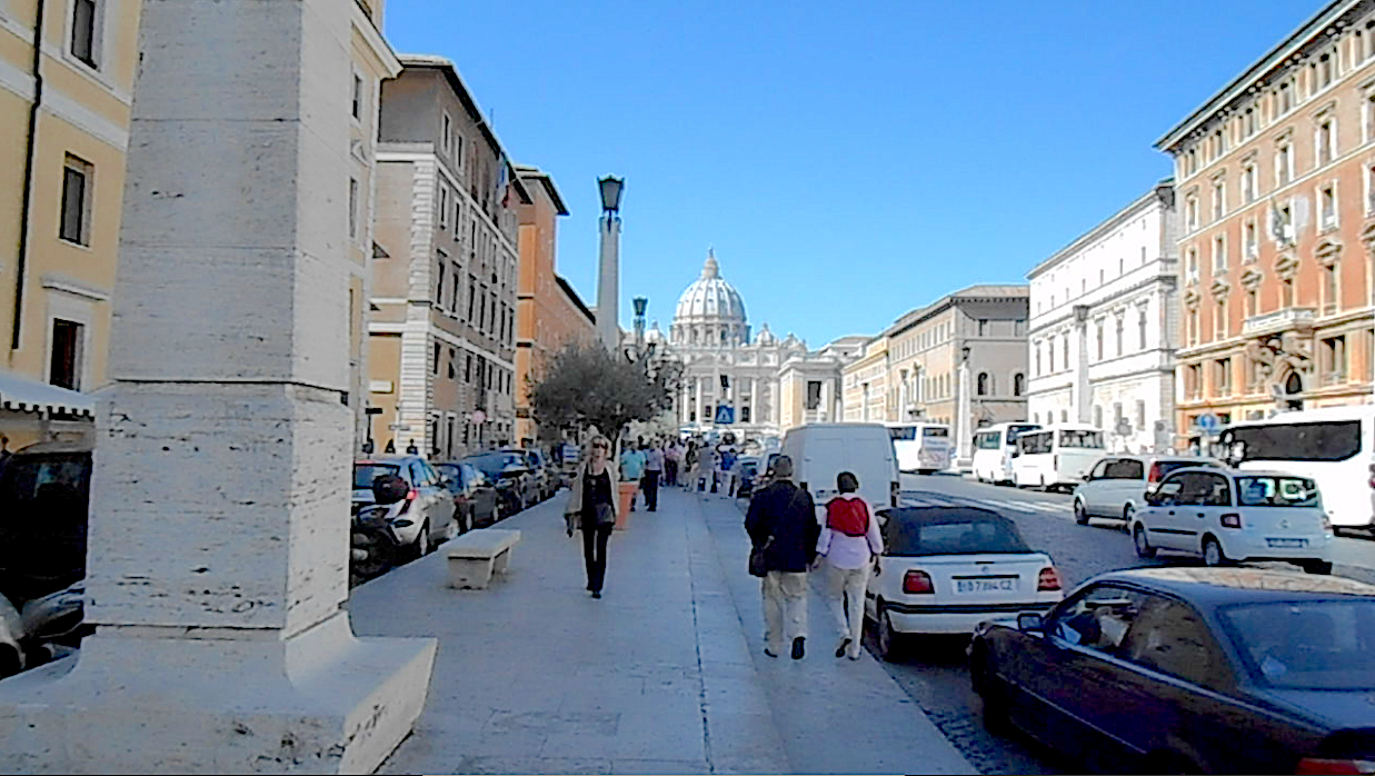 Avenue to Vatican City